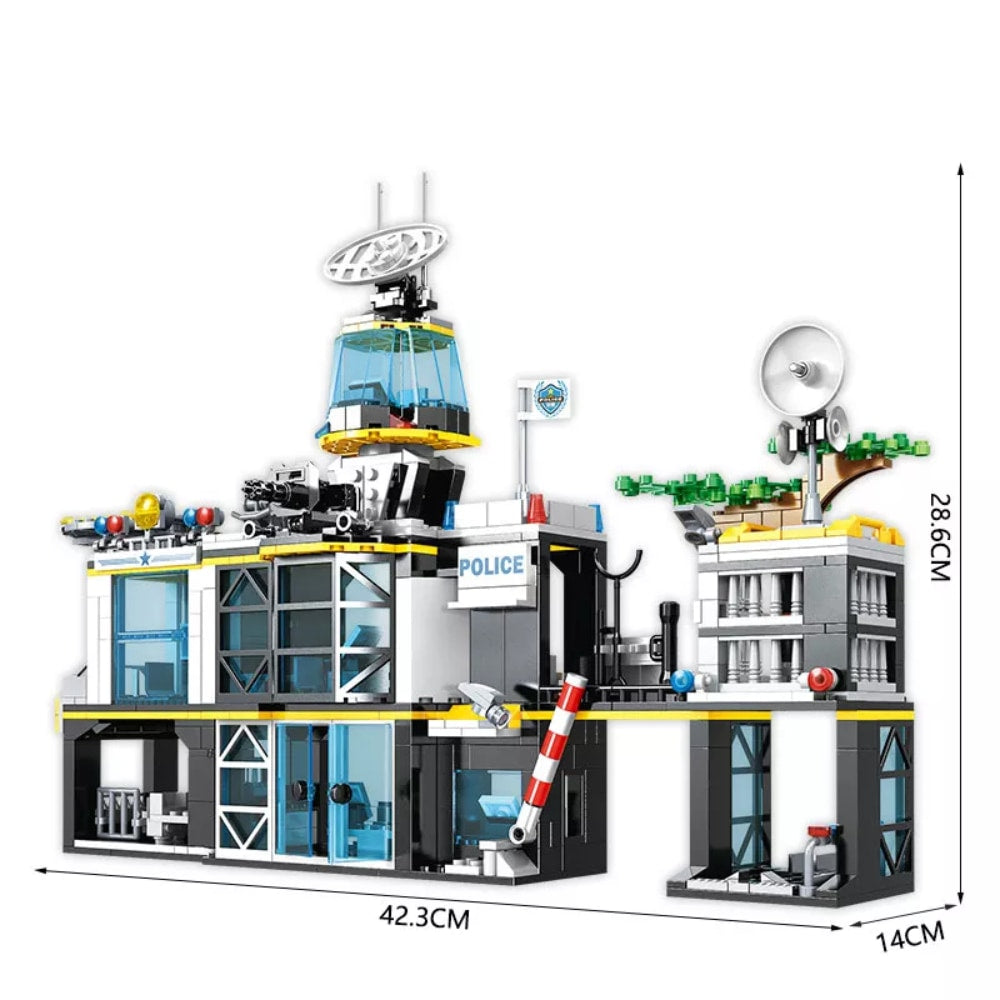 Zestaw klocków POLICE Team 1261 szt.