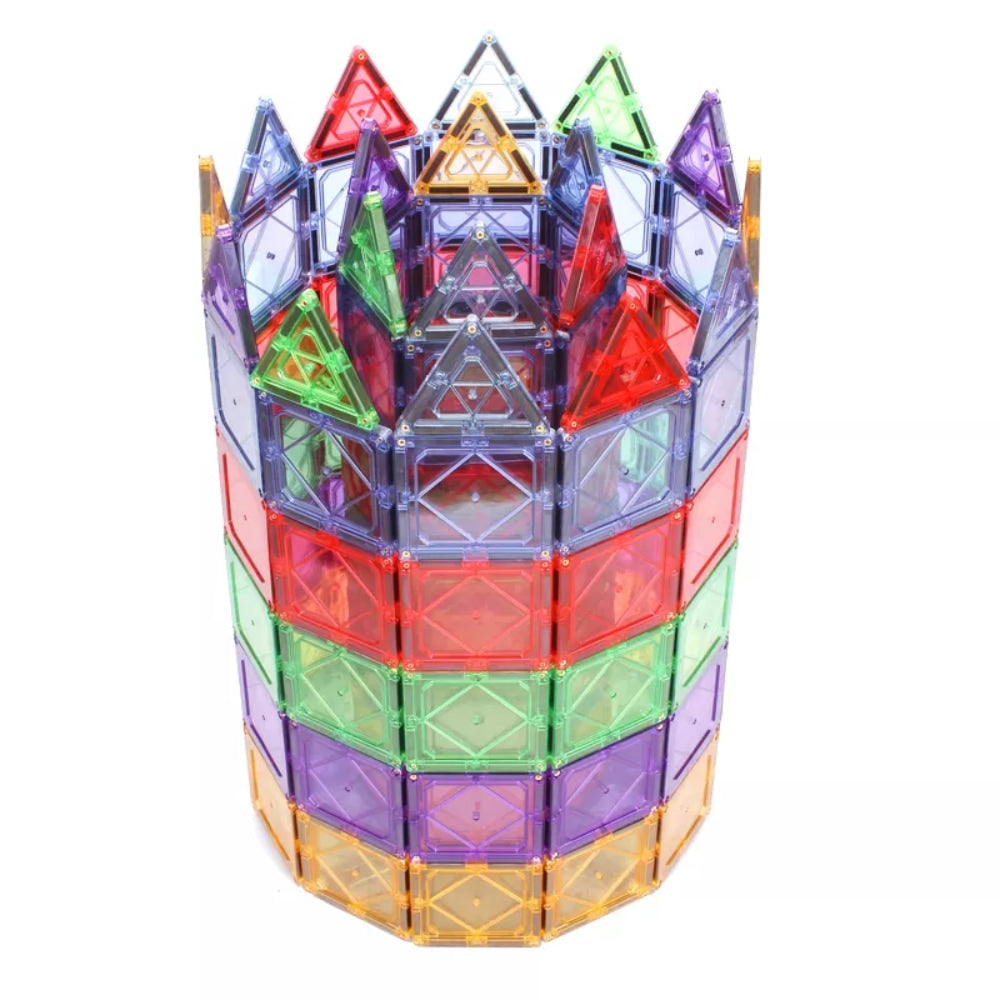 Magnetyczne klocki konstrukcyjne - 196 sztuk