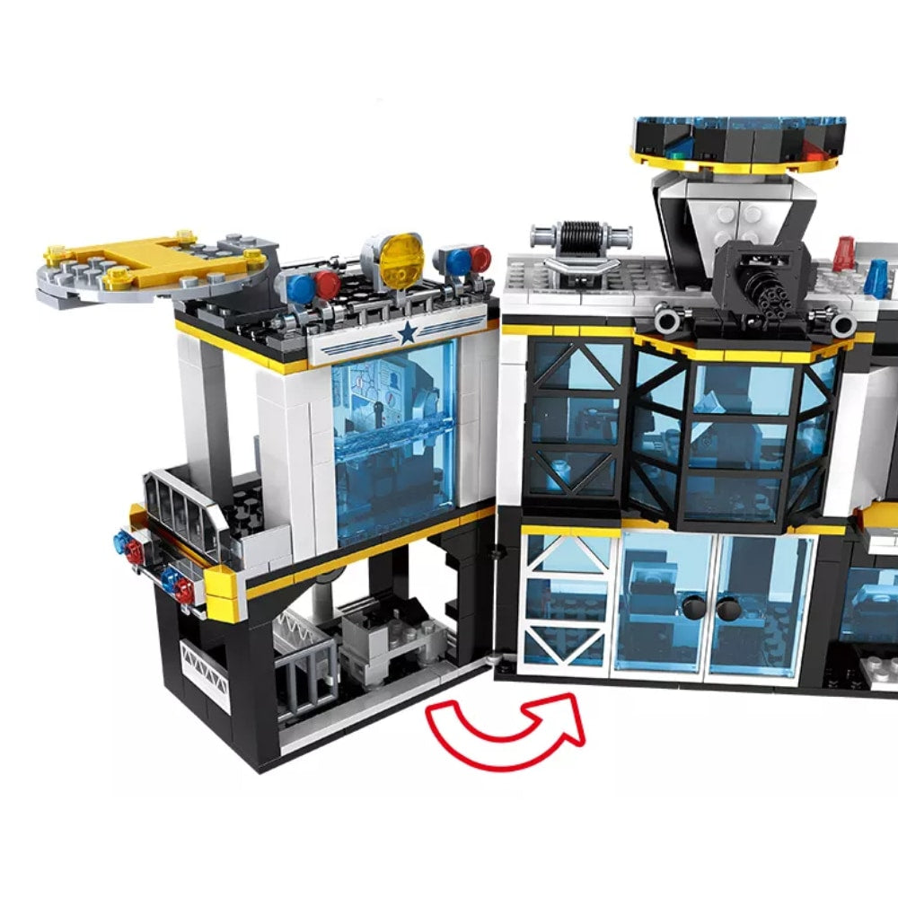 Zestaw klocków POLICE Team 1261 szt.