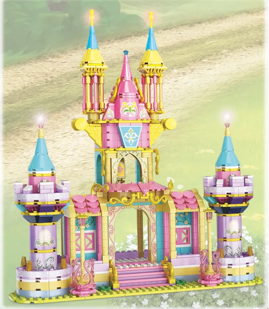Zestaw klocków zamek marzeń 1000 szt.