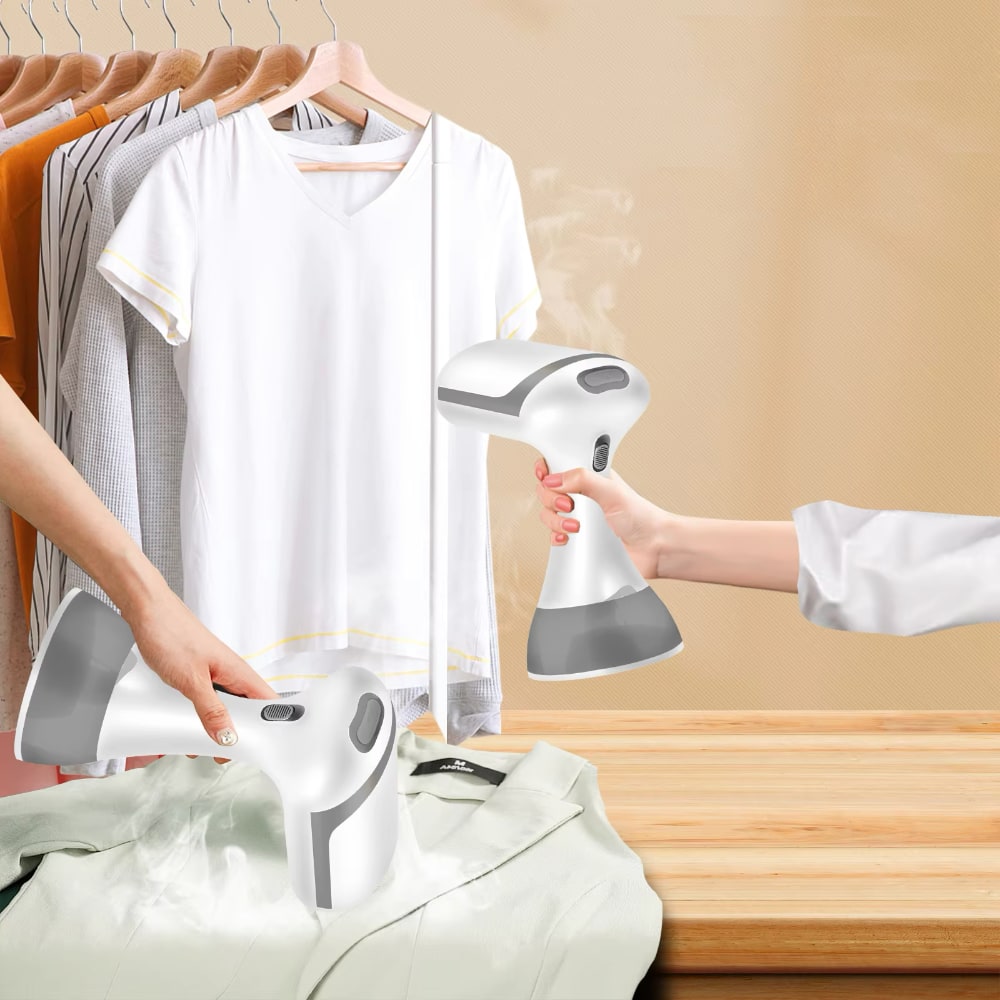 Przenośne żelazko parowe do prasowania w pionie, 1500W