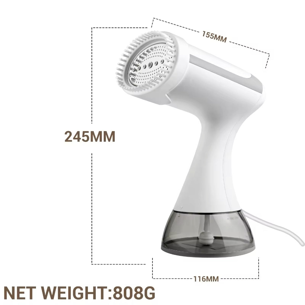 Przenośne żelazko parowe do prasowania w pionie, 1500W