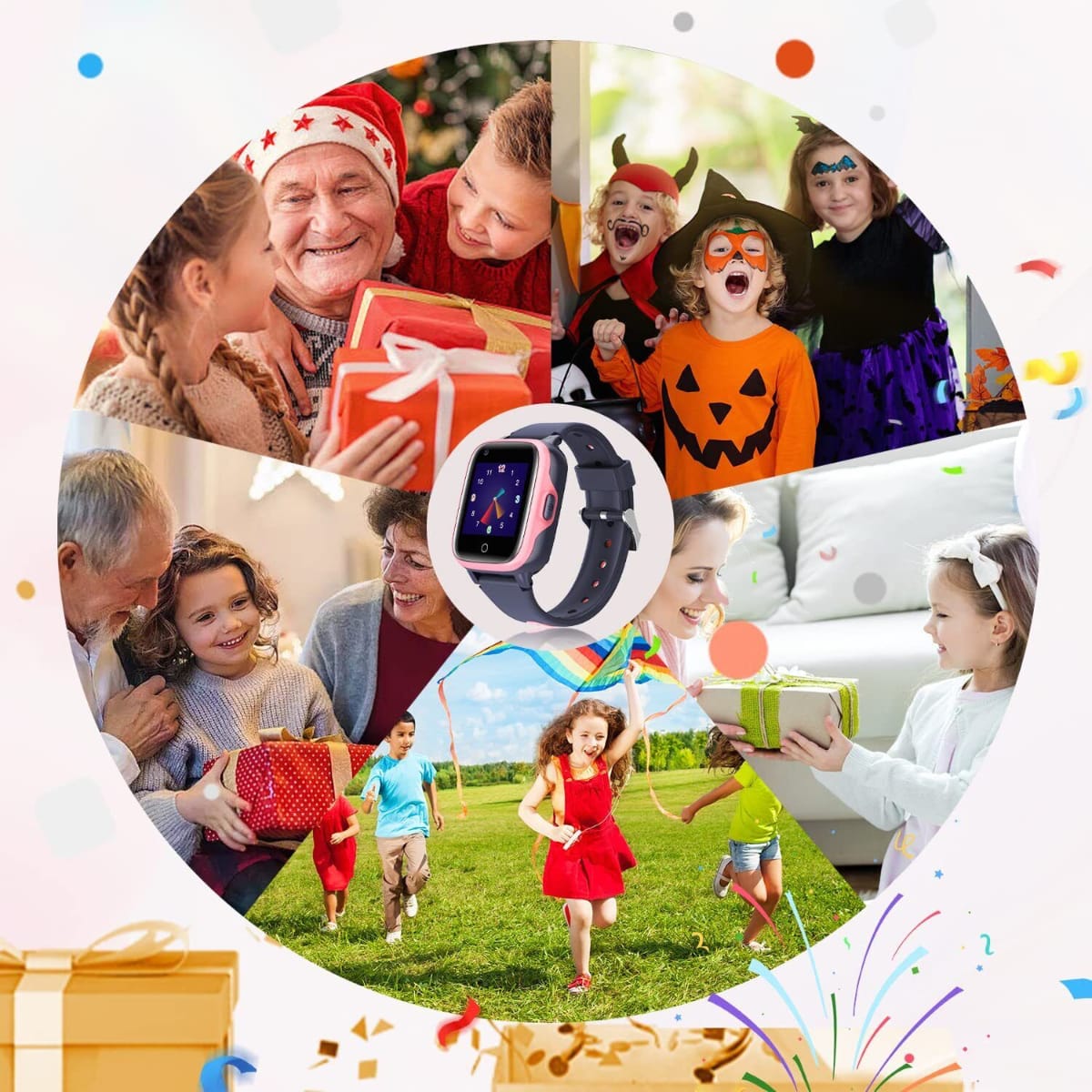 Inteligentny zegarek dla dzieci SmartKid Pro z kartą SIM, GPS, aparatem