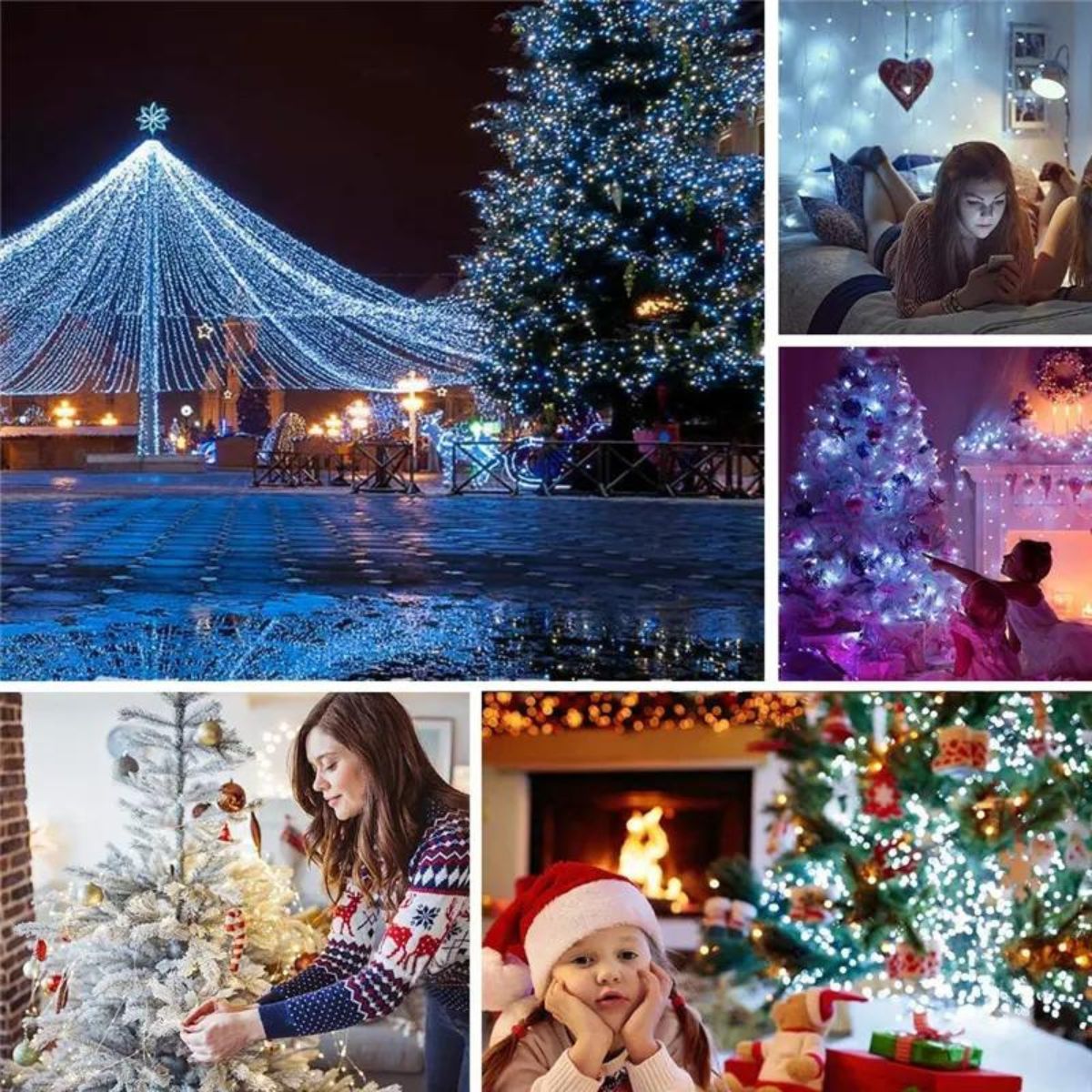 Kurtyna świetlna LED 3x3 m