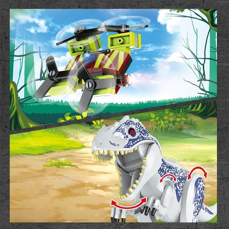 Zestaw klocków Dinosaur World 528 elementów