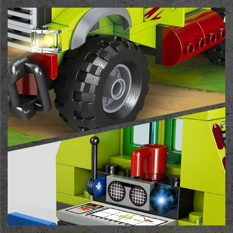 Zestaw klocków Dinosaur World 528 elementów