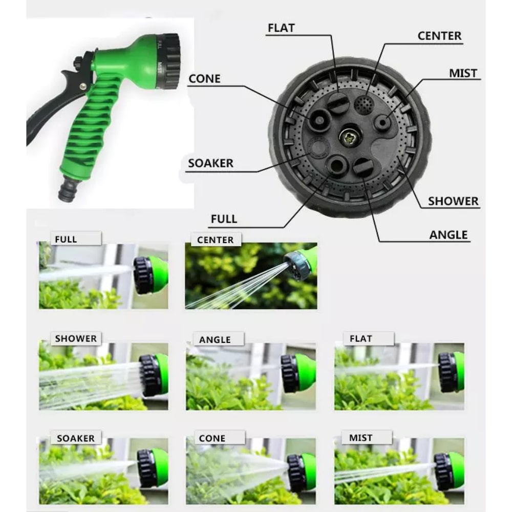 Magiczny, rozciągliwy wąż do wody