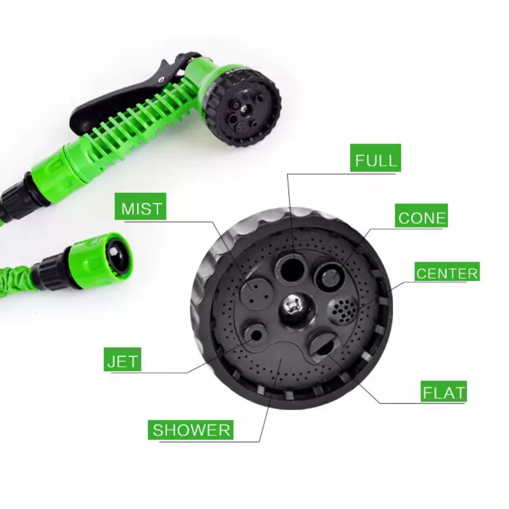 Magiczny, rozciągliwy wąż do wody