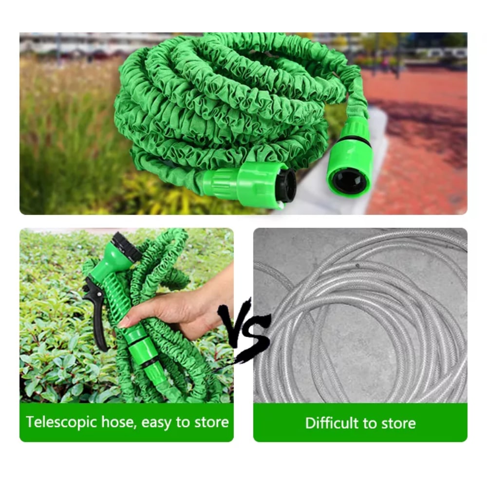 Magiczny, rozciągliwy wąż do wody