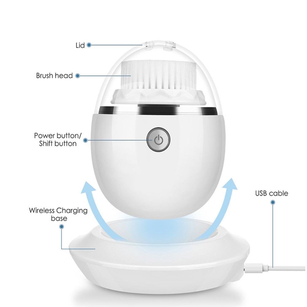 Wibrujące urządzenie do głębokiego oczyszczania twarzy