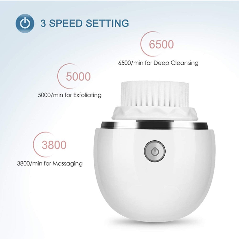 Wibrujące urządzenie do głębokiego oczyszczania twarzy