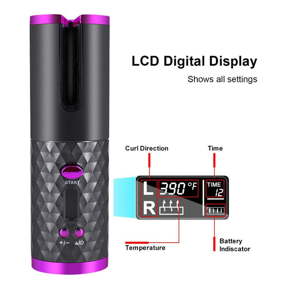 Automatyczna, bezprzewodowa lokówka do włosów