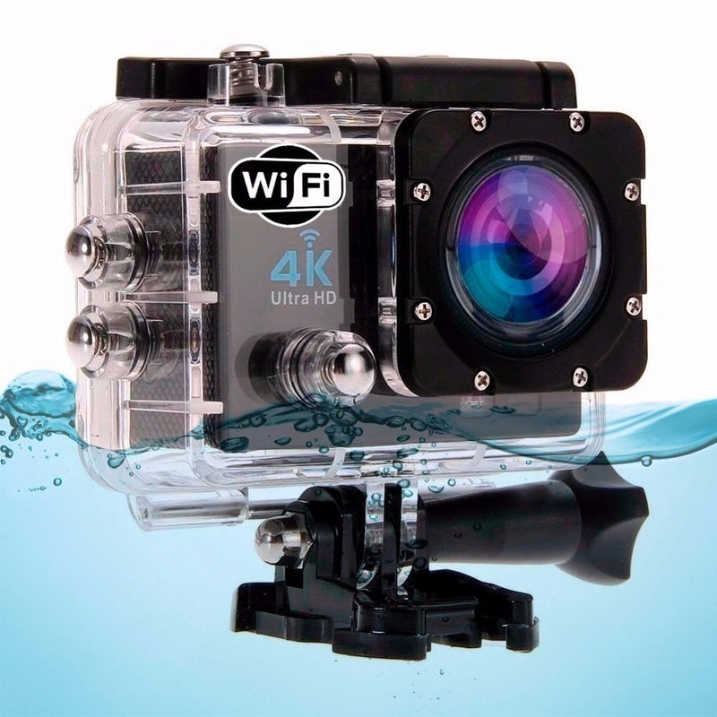 4K Ultra HD Kamera akcji, wodoodporna, WiFi