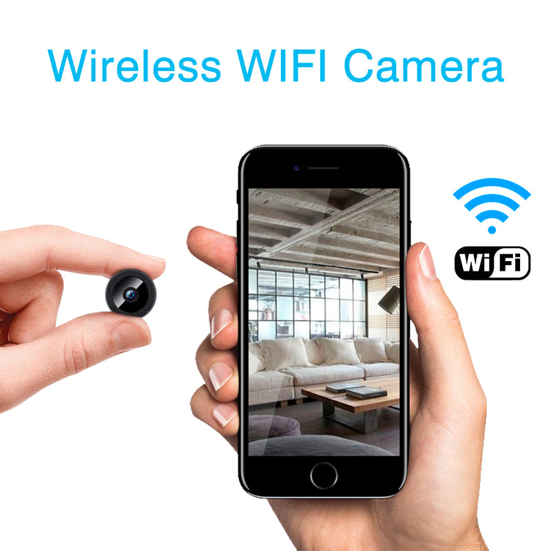 Mini-kamera nadzorująca, WiFi, podgląd na żywo, nagrywanie w dzień i w nocy